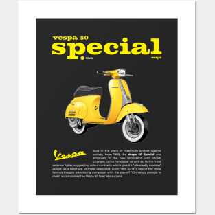 Vespa 50 Special | Giallo Posters and Art